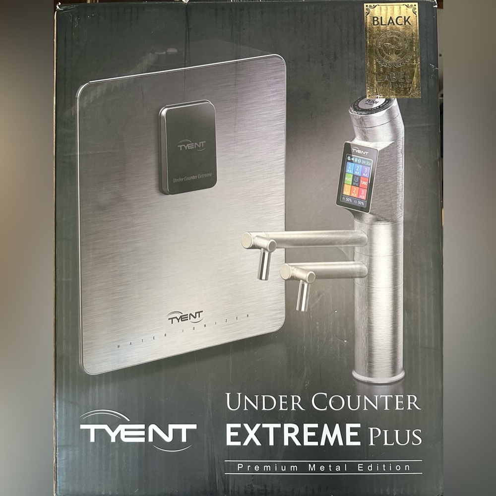 Tyent Under counter, extreme plus premium metal edition